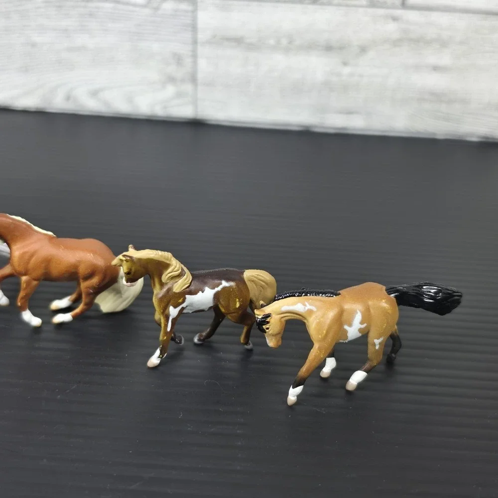 Vintage Breyer Mini Whinnies, Lot Of 6 Miniature Horse Figures Collectibles Mode